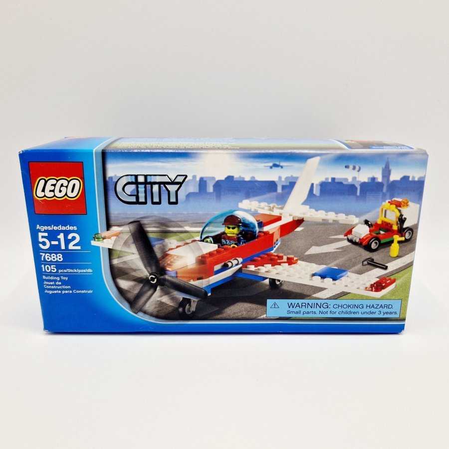 LEGO 7688 - City - Sports Plane - Oöppnad