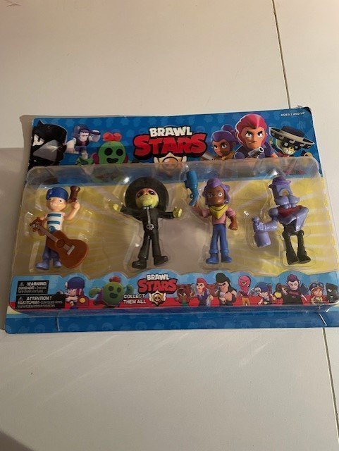 BRAWL STARS 4 ST FIGURER 12 CM HOG