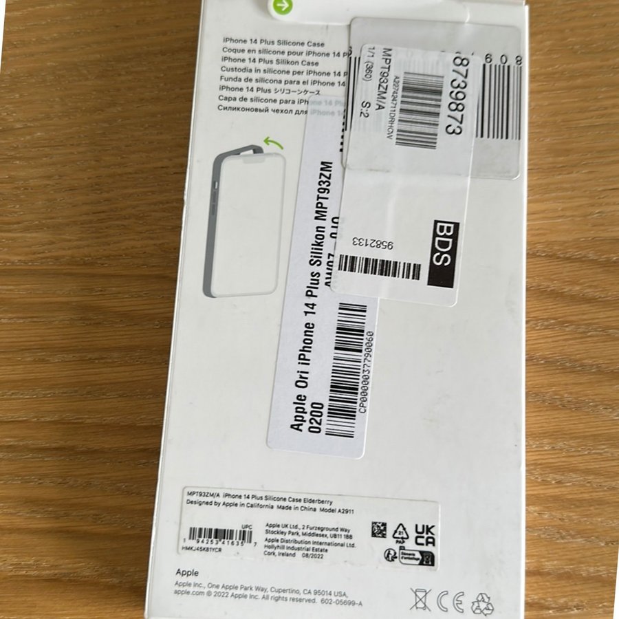 APPLE Silikonskal iPhone 14 plus