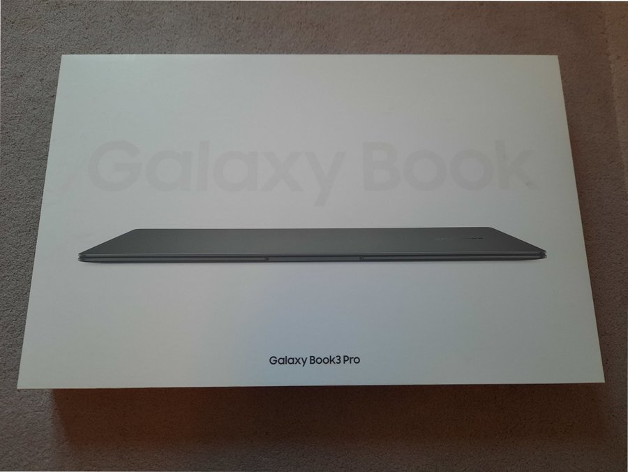 Som ny Samsung Galaxy Book3 (A+) Pro 14"tum i7 (Kvitto finns)