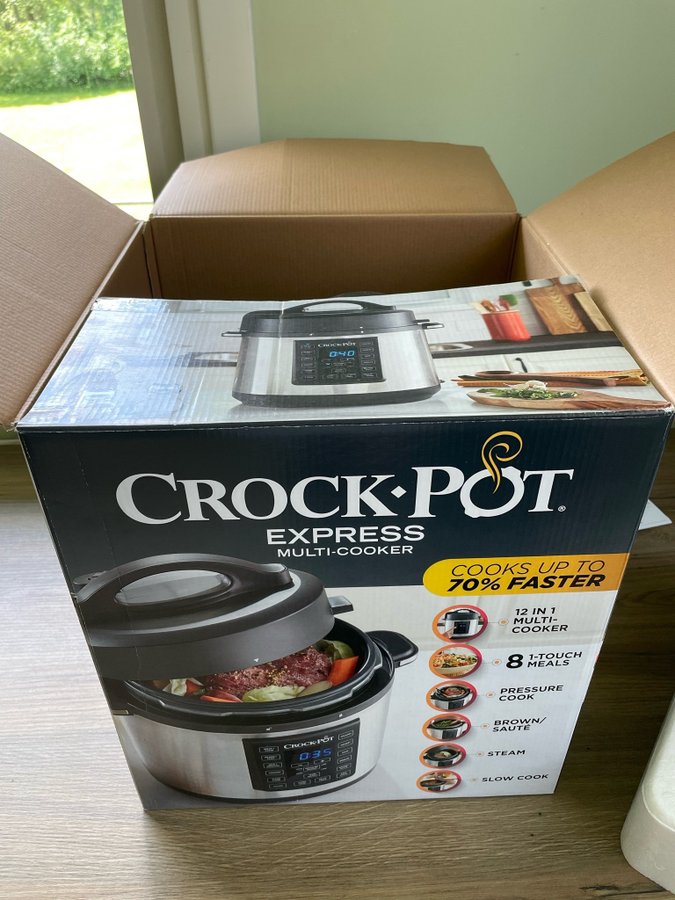 Crock-Pot Express 56 liter - Tryckkokare  Slow cooker