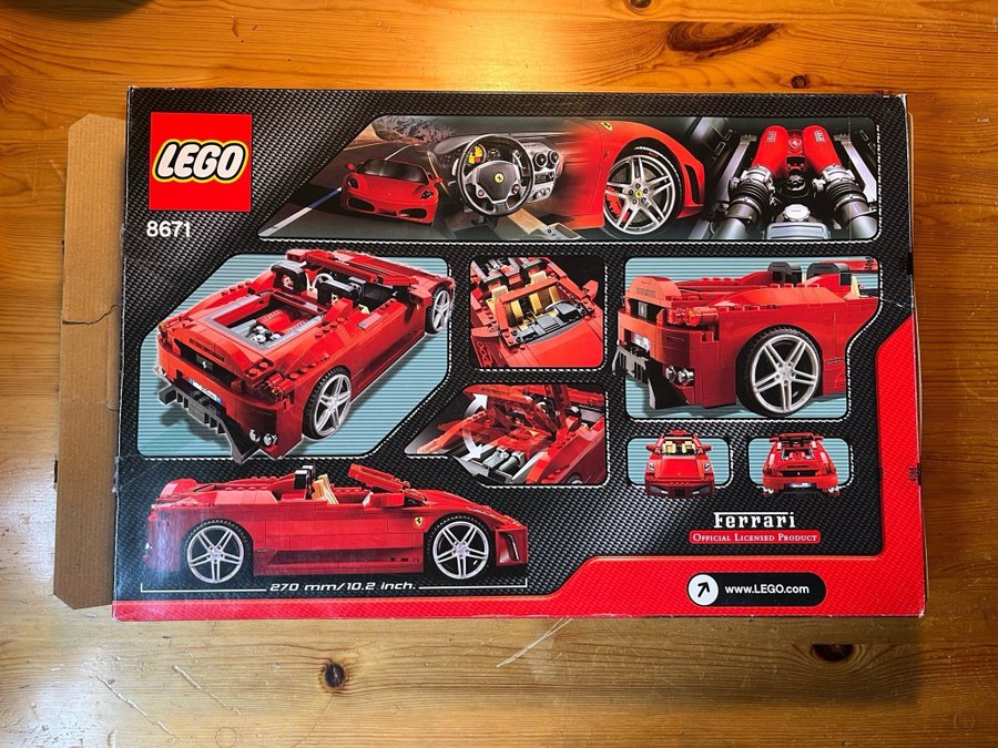 Lego Racers 8671 Ferrari F430 Spider