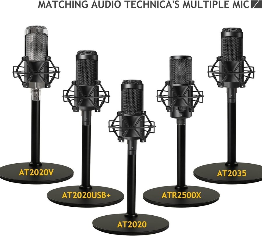 NY Audio Technica AT2020/35/2500X mik-hållare med pop filter | Ordpris 329kr