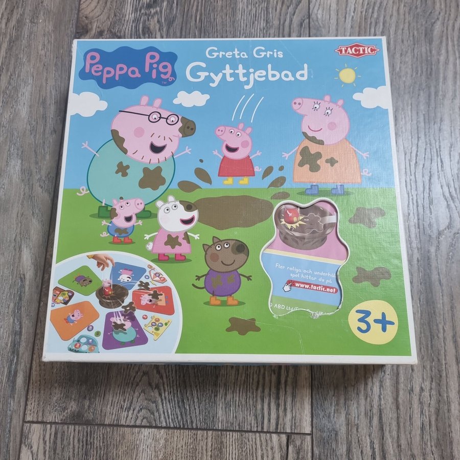 Greta gris gyttjebad spel