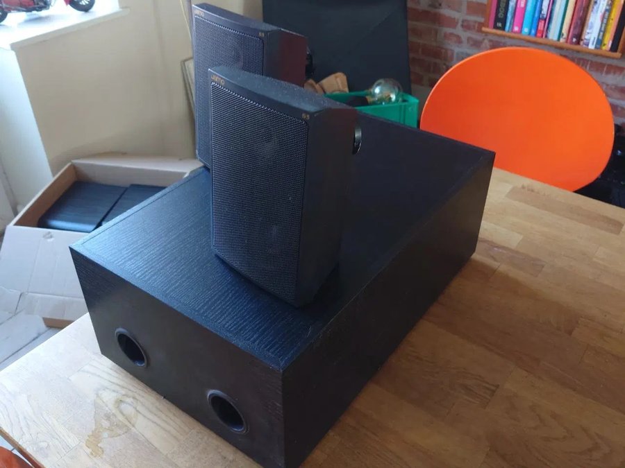 Dantax 90 W subwoofer med JAMO sat højttalere