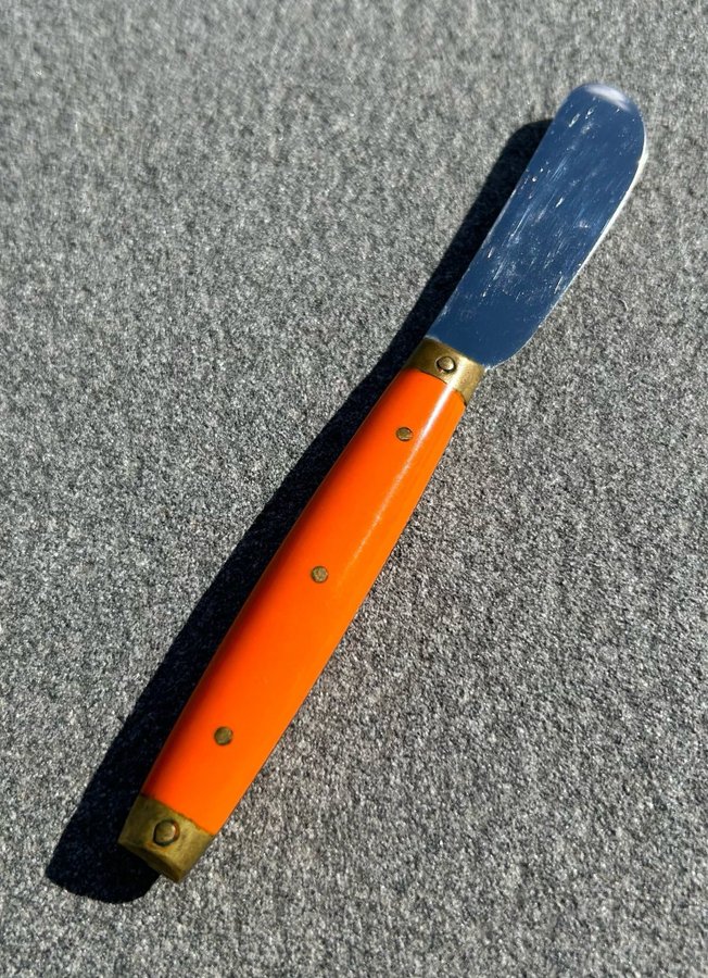 Smörkniv Melron France orange 145 cm franska bestick