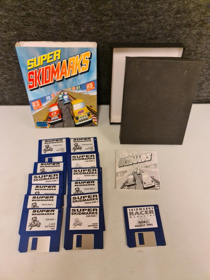 Super Skidmarks | Acid Software | Commodore Amiga