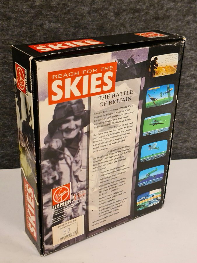 Reach for the Skies | Virgin Games | Commodore Amiga