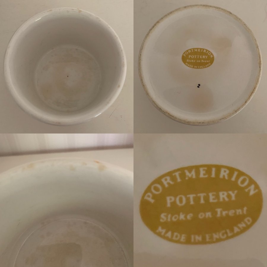 Portmeirion pottery stoke on trent made in England