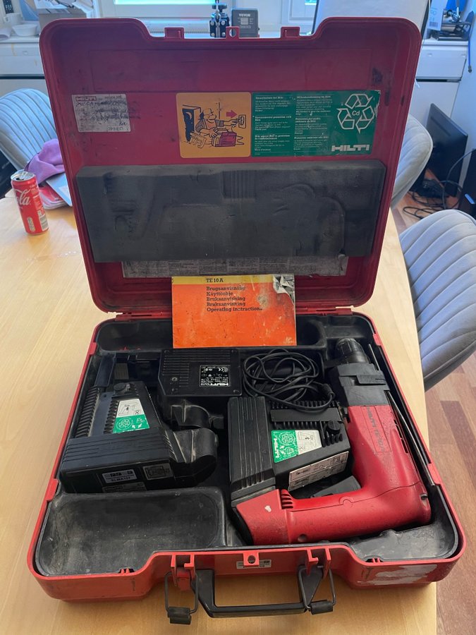 Hilti TE 10A Borrhammare 36Volt