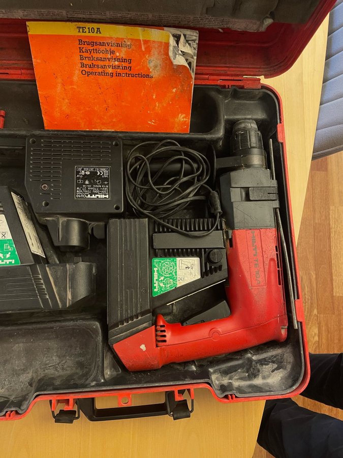 Hilti TE 10A Borrhammare 36Volt