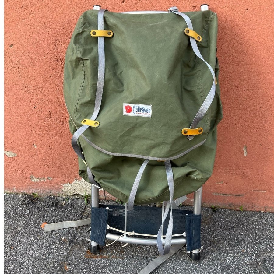 Fjällräven vandringsryggsäck camping ryggsäck retro Fjällräven backpacker