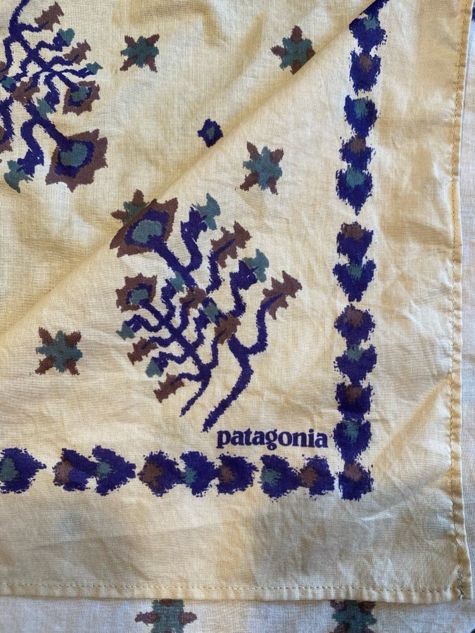 Patagonia beige bandana - unisex