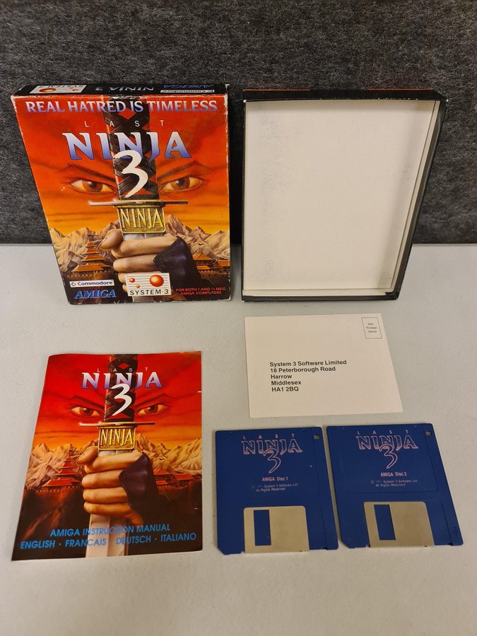 Last Ninja 3 | System 3 | Commodore Amiga