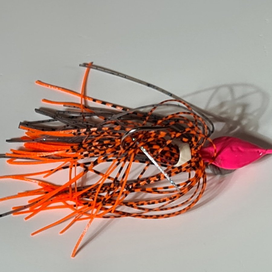 Spinnerbait Buzz Keel -17 g med silikon kjol (Fiske Drag Skeddrag