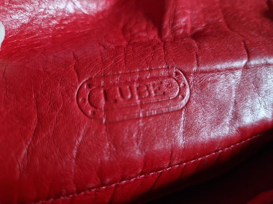 LUBE's läckra läderväska! Vintagelove Italy