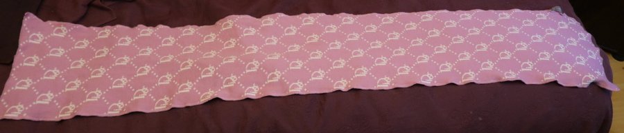 Halsduk från Christian Dior i 100% ull 160x285 cm Rosa med monogram vintage