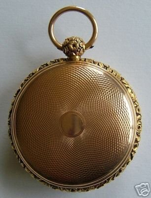 Engelst 18K guld verge fusee 1816