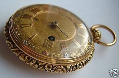 Engelst 18K guld verge fusee 1816