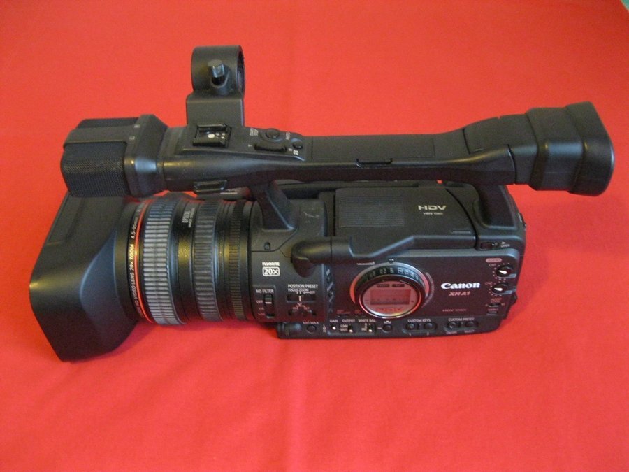 Canon HDV XH A1 videokamera