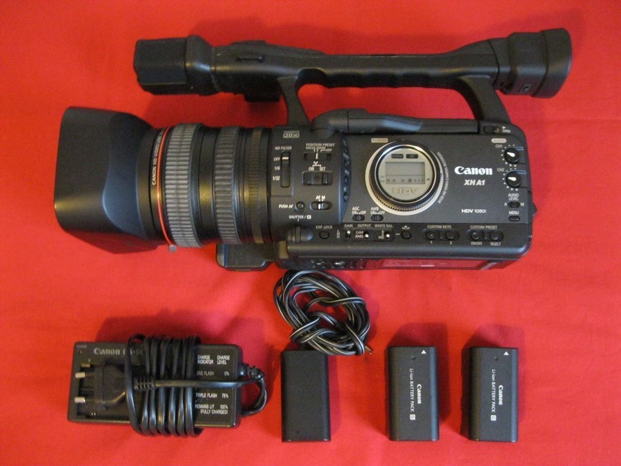 Canon HDV XH A1 videokamera