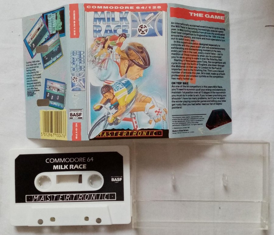 Milk Race (Mastertronic) - Commodore 64/C64 Spel