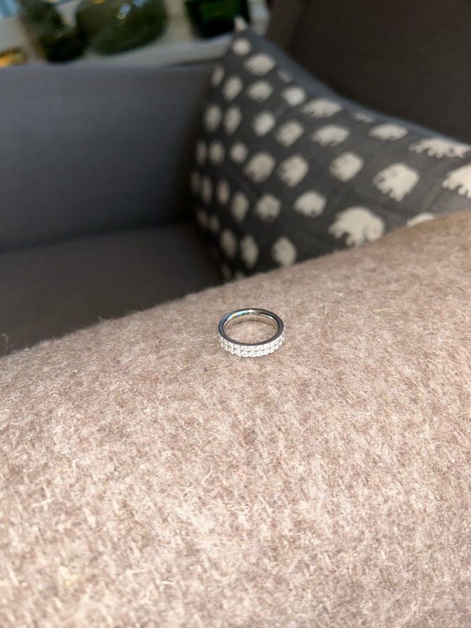 Edblad Glow ring stål ( UTGÅTT bling strass smycken accessoarer nygl