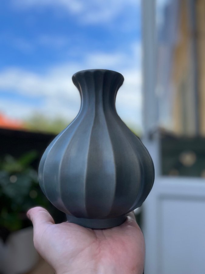 EWALD DAHLSKOG - VAS - BO FAJANS - 1930-TAL - VASE - SWEDISH DESIGN