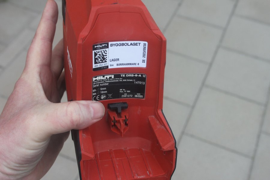 Dammsugare för Hilti slagborr TE DRS-6-A inkl moms