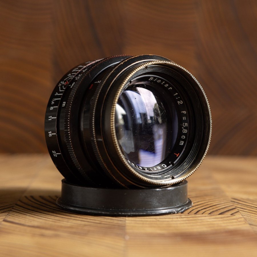 Carl Zeiss Jena Biotar 1:2 / 58cm T fattning M42