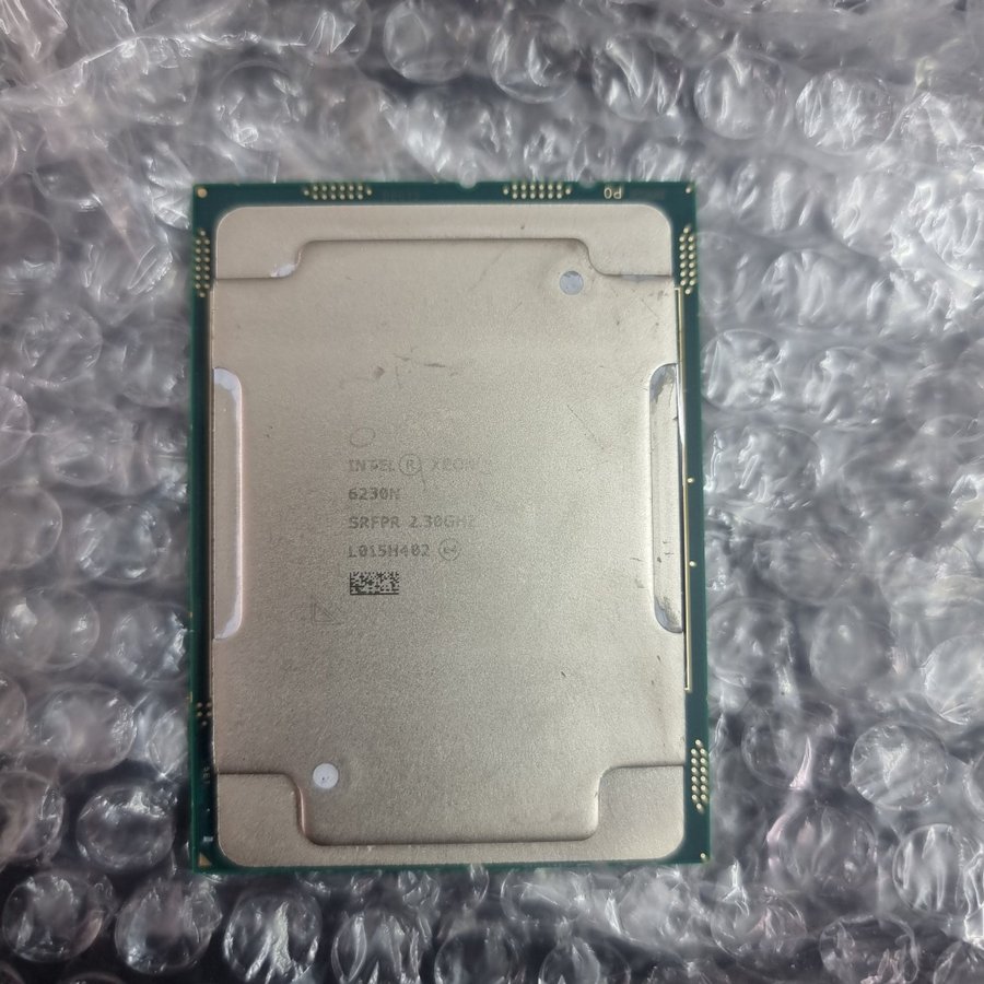 Intel Xeon Gold 6230N SRFPR 20-Core 230GHz 275MB 125W LGA-3647 CPU Processor