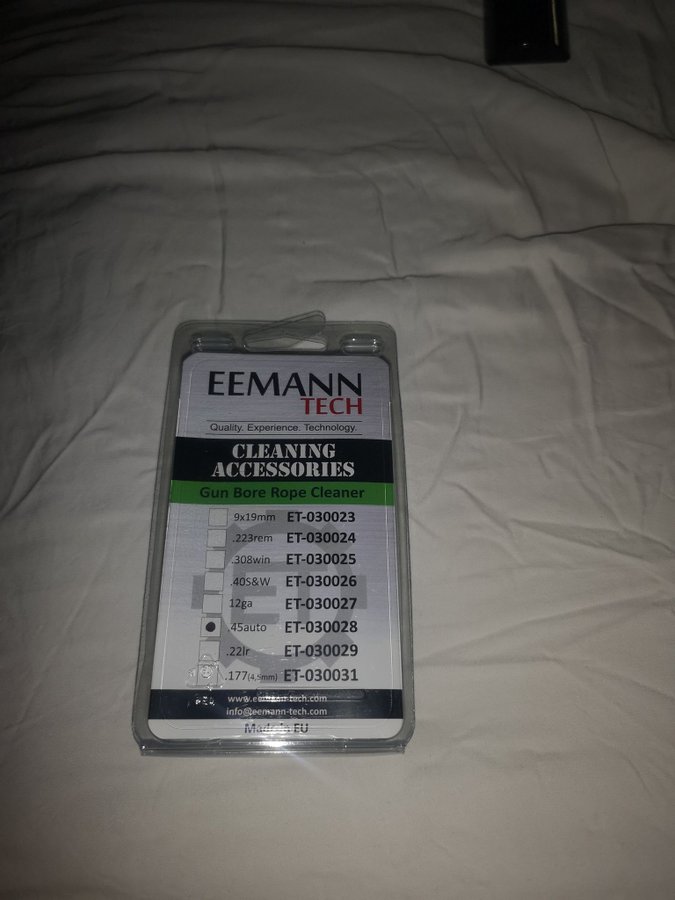 3 st Eemann Tech Bore Rope Cleaner