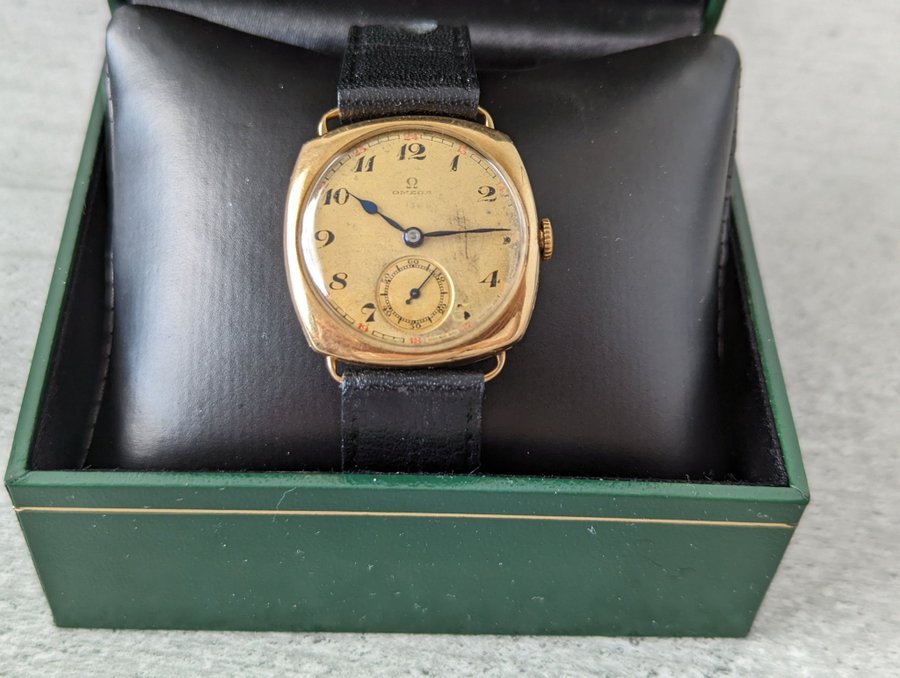 Omega Vintage 18K GULD med kvitto