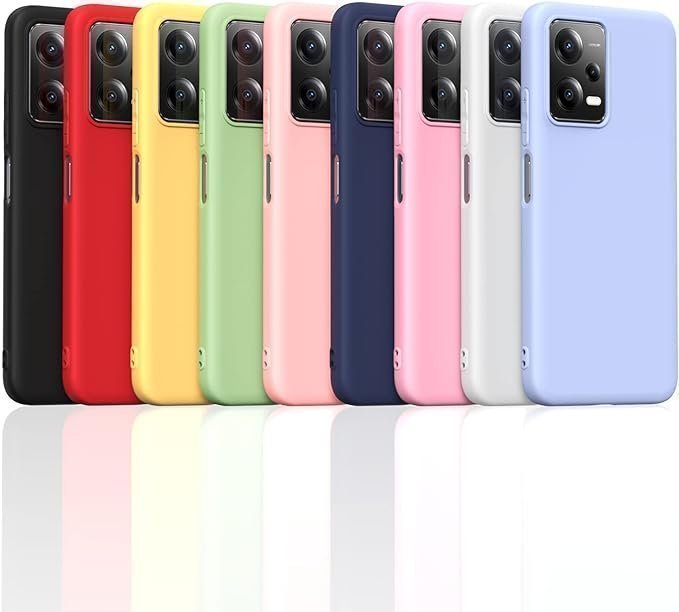 Xiaomi Redmi Note 12 5G TPU Soft Silicone Case [10 Colors]