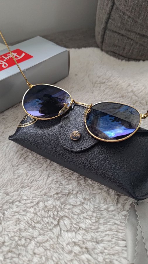 Polariserande ray-ban round metal 3447 utrop 1kr!