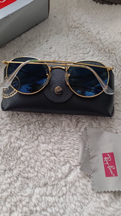 Polariserande ray-ban round metal 3447 utrop 1kr!