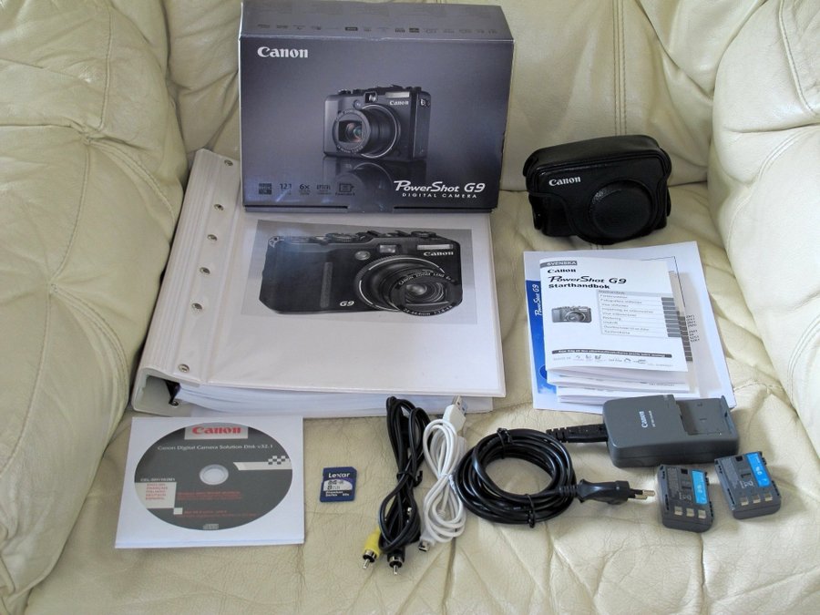 Canon PowerShot G9 Digitalkamera