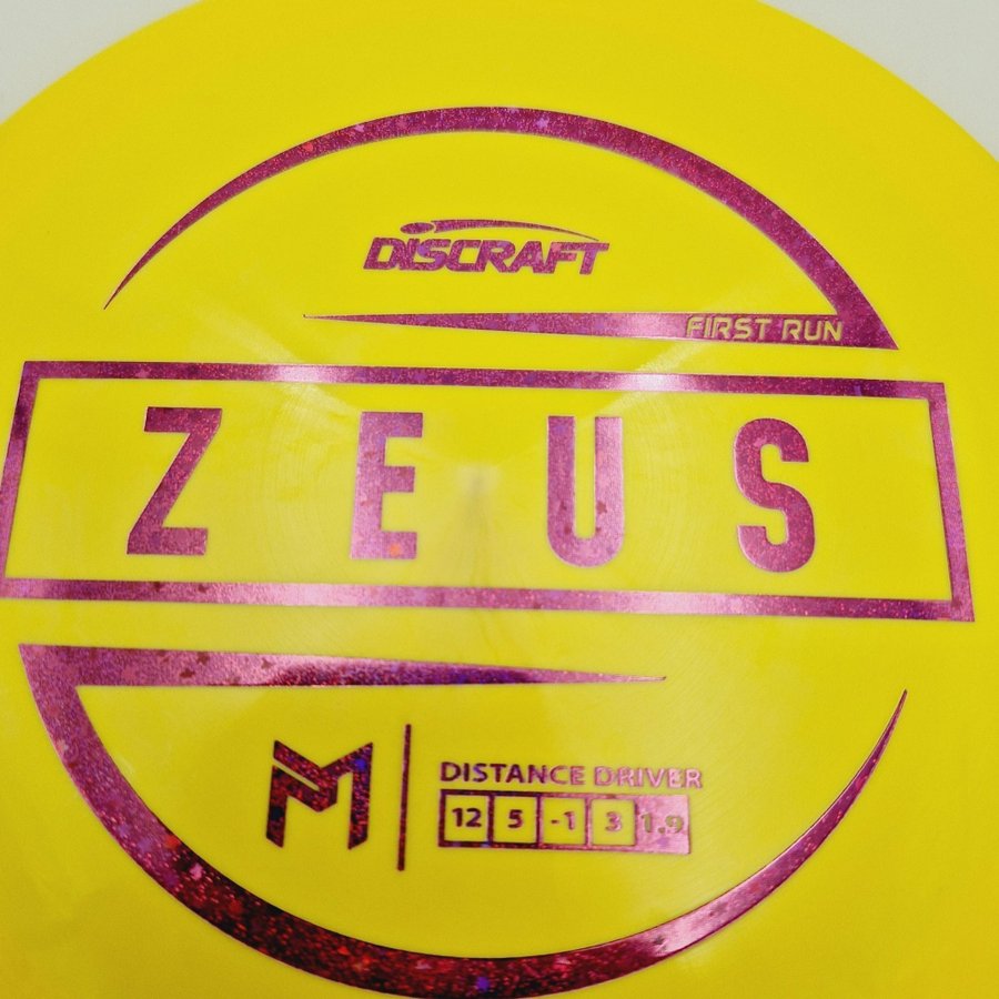 FIRST RUN Discraft ESP Zeus Driver Paul McBeth Discgolf Frisbee Frisbeegolf