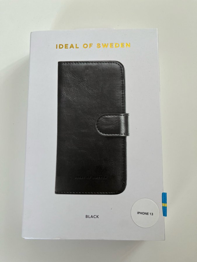 Nytt Ideal of Sweden magnet Wallet + iPhone 13 svart