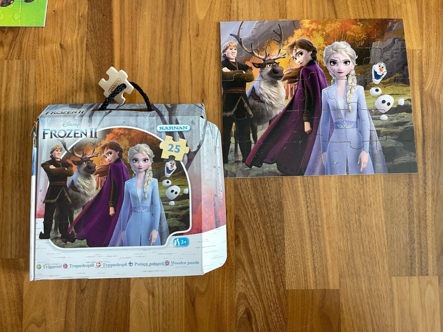 Pussel i trä Disney Frost 2/ Frozen 2 25 bitar