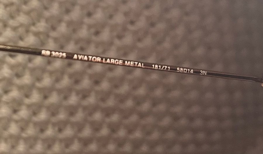 Ray-Ban Aviator Large Metal