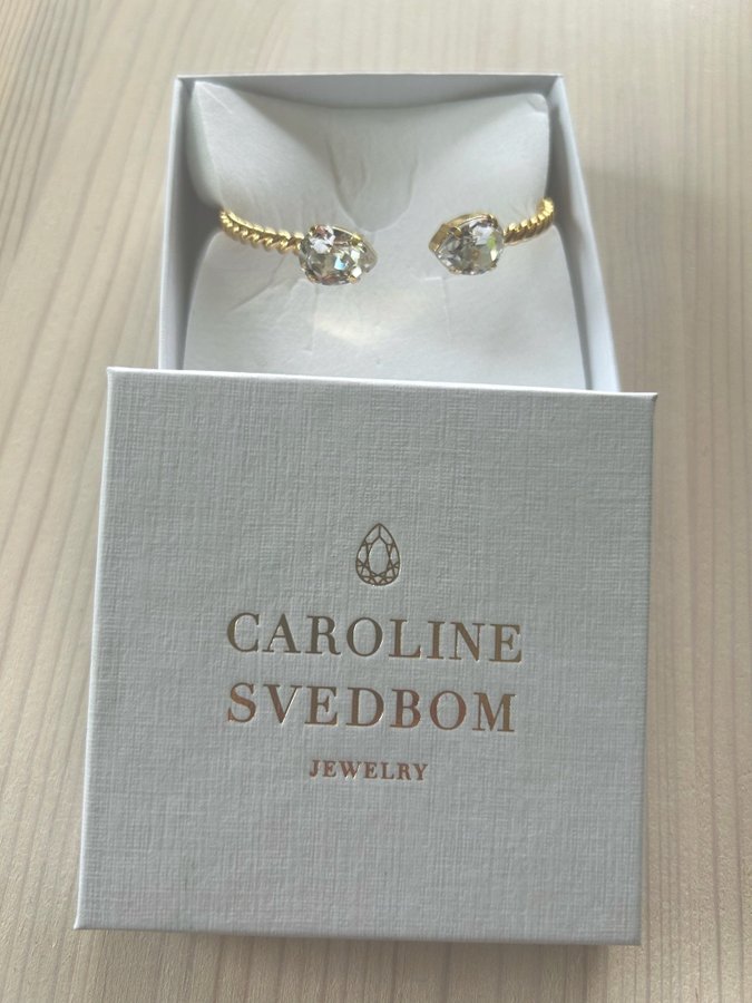 Caroline Svedbom mini drop bracelet crystal