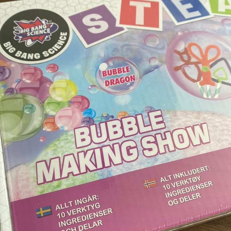 STEAM Experiment Kit - Bubble Making Show