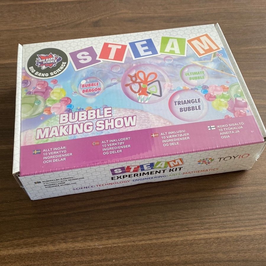 STEAM Experiment Kit - Bubble Making Show