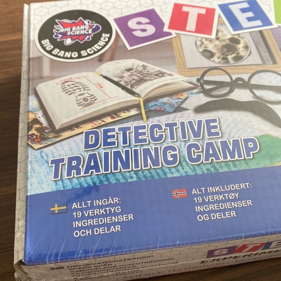 Big Bang Science STEAM Experiment Kit - Detective Training Camp