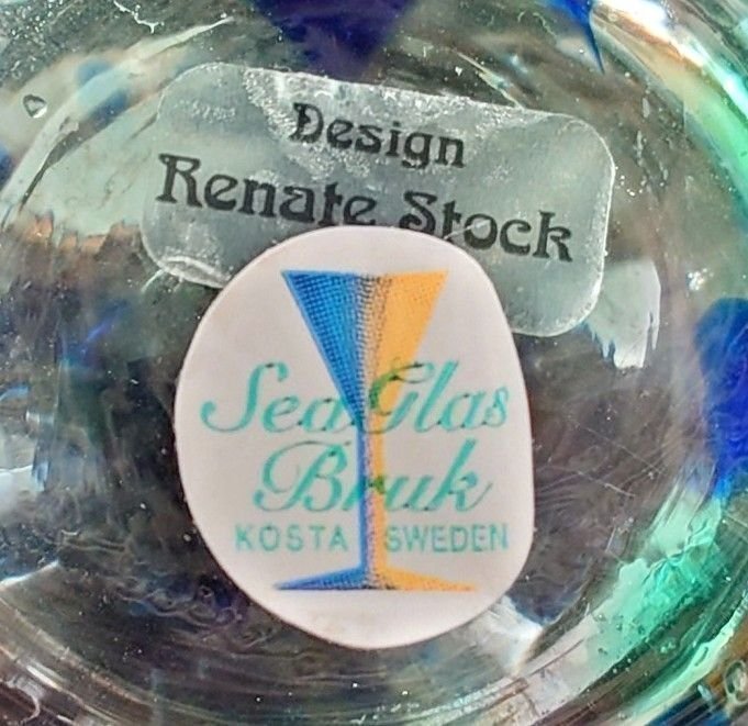 Ljuslykta från Kosta 'Renate Stock'