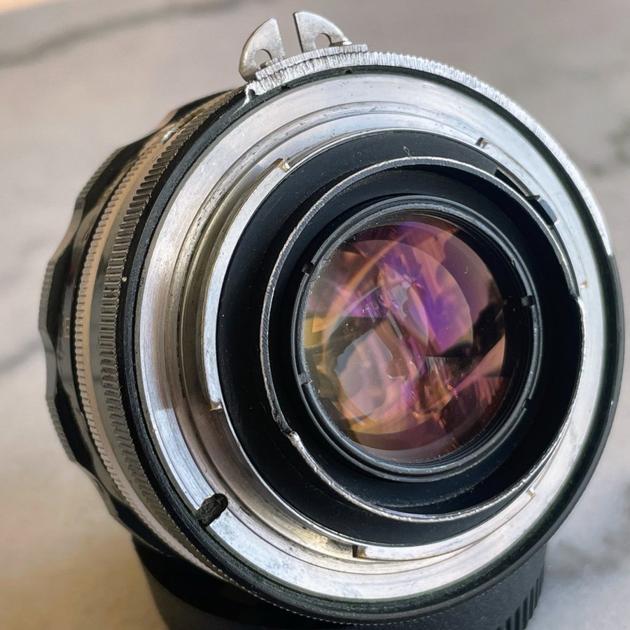 Nikon Nikkor-H 50mm f20 AI filed converted Nikon F mount Aged with Grace