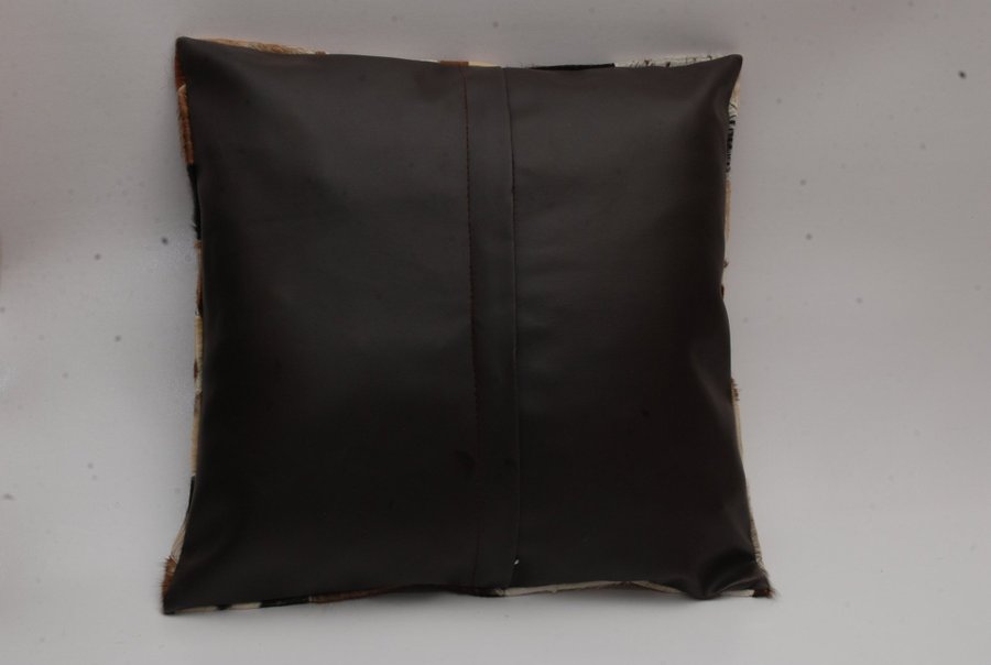 Cowhide leather thunder Cushion Cover