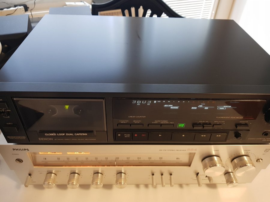 DENON Stereo Cassette Tape Deck DR-M44HX