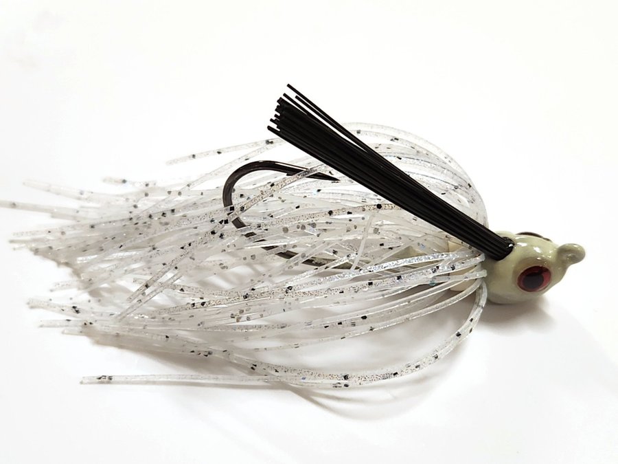 Glow in Dark POISON JIG - 12g med 3/0 Mustad Krok (Skeddrag Spinnare Fiske Drag)